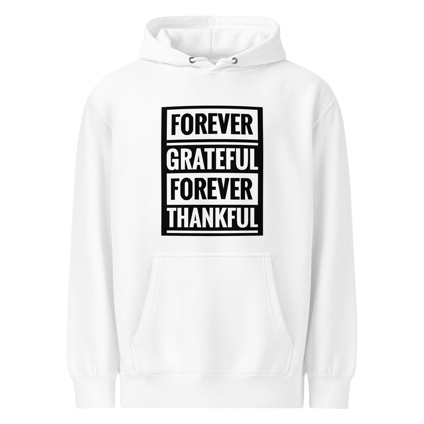 Forever Grateful Hoodie - Signature product, Inspirational, Cozy Gift for  Fall & Winter