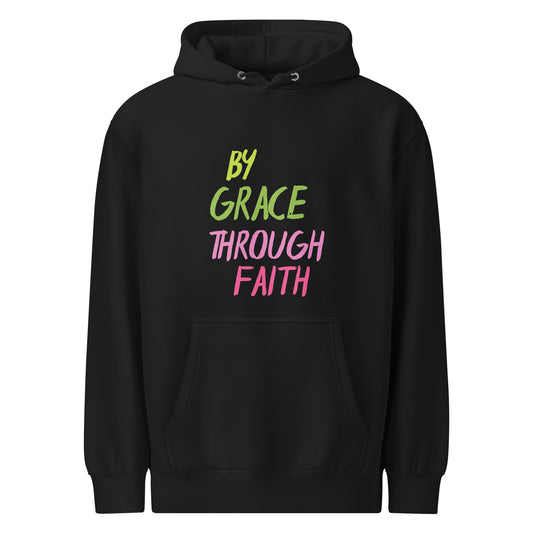 By Grace Through Faith - Cozy Gift, Daily Wear, Motivational Apparel, Faith-Based Clothing