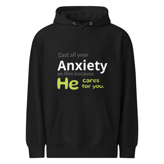 Comforting Hoodie, Uplifting Anxiety Management Gift, Cozy Casual Wear
