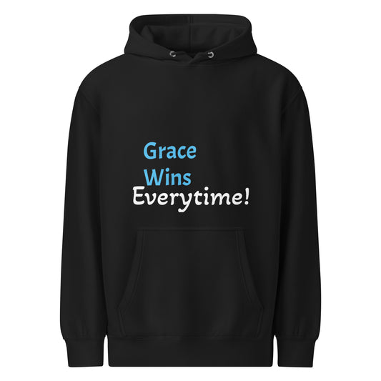 Grace Wins Everytime - Inspirational Sweatshirt for Everyday Comfort, Ideal Gift for Friends & Family